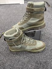 Dr Martens Combs Tech Khaki And Olive Boots Size 9UK