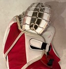 True Lefevre 590 Goalie Catcher Glove Left Hand White/Red  — photo 6