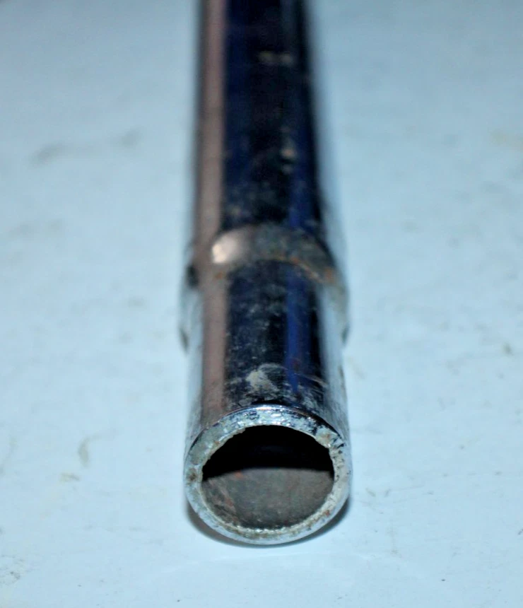 Tubo de asiento de tija de sillín Kalin vintage 300/26,2 mm 0 desplazamiento plateado acero Cruiser híbrido Foto 3 de 4