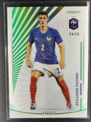 25-26 - Panini Eternity Bleus - Pavard - 24/50 - Green Base EDF Équipe De France