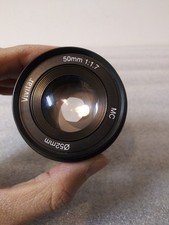 VIVITAR Camera Lens 50mm 1:1.7 MC J0192