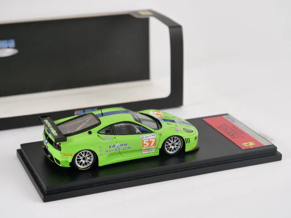 Fujimi 1/43 Ferrari F430 GTC 2011 24 heures du Mans Krohn Racing #57 - Photo 2/4