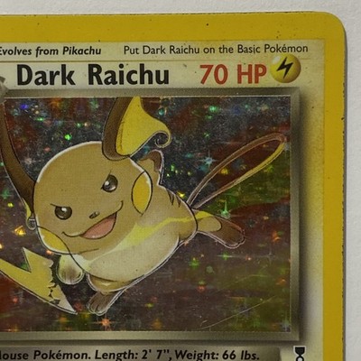 Pokémon TCG English Card Legendary Collection Dark Raichu 7/110