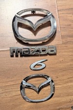2009-2013 Mazda 6 Emblems Front And Rear Oem