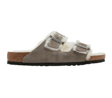 Birkenstock Arizona Shearling Stone Coin 1017402 