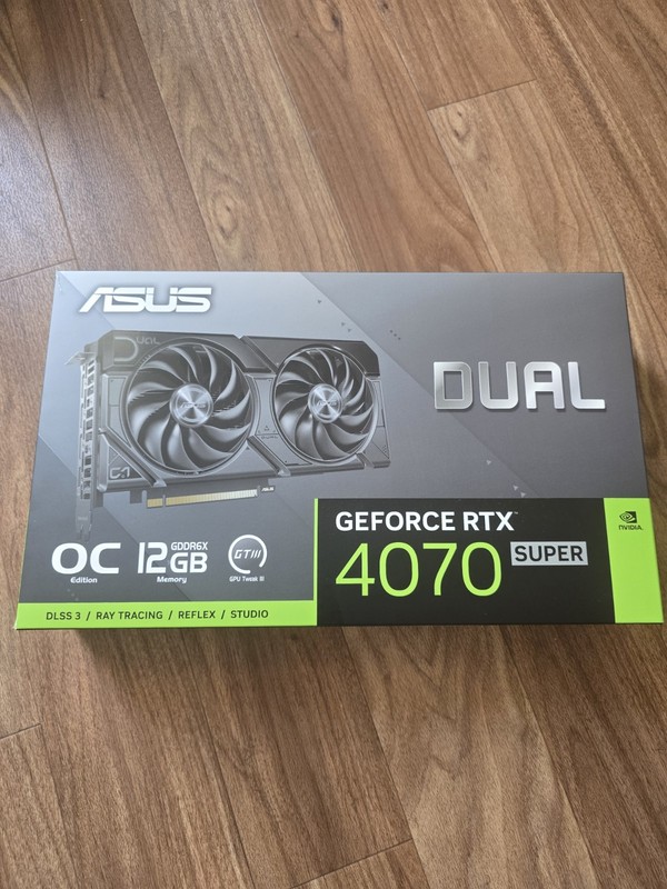 ASUS DUAL Nvidia RTX 4070 Super 12GB GDDR6X Graphics card