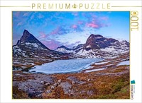 Puzzle Calvendo Le Lac De Montagne Bispevatnet Au Pied De La Bispen | 1000 PièCe