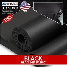 Automotive Universal Flat Knit Headliner Fabric With Foam Backing /60" Wide