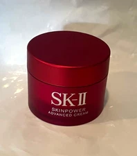 SK-II SkinPower Advanced Cream 0.4 Oz 14.5 mL Mini Travel Size NWOB