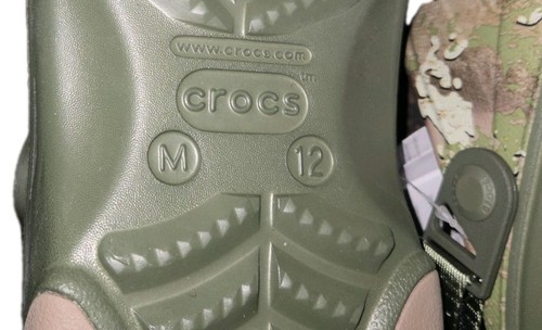 Crocs Unisex Classic Clogs All-Terrain TrueTimber Strata Khaki Größe Herren 12M - Bild 8 von 15