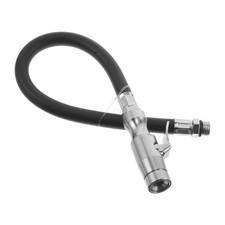 Tire Pressure Gauge Inflation Tube Tyre Inflator Hose Replacement Adapter Auto
