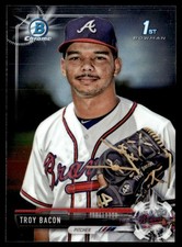 2017 Bowman Draft Chrome Troy Bacon Atlanta Braves #BDC-93