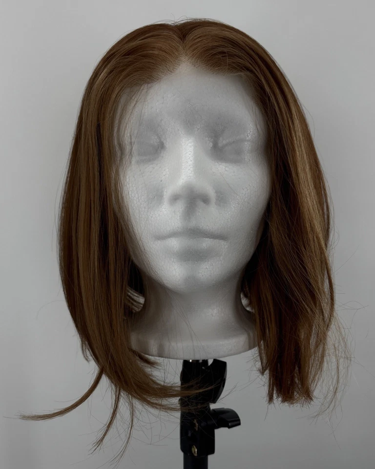 Coronas Chelsea Smith Evelyn Luxe Cobre Bob Ángulo Rojo Foto 3 de 4