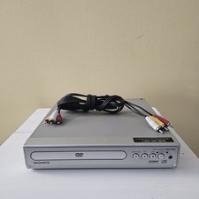 MAGNAVOX DVD Player MWD200G Silver Tested/Works Great No Remote