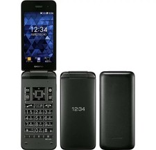 KYOCERA A202KC A202KC DIGNO KEITAI 4 FLIP Black UNLOCKED