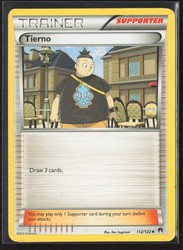 Tierno 112/122 XY - BREAKpoint Uncommon Trainer Supporter