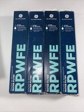 Genuine GE RPWFE Refrigerator Water Filter, in 4-Pack NEW