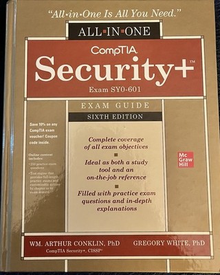 CompTIA Security+ All-in-One Exam Guide, Sixth Edition (Exam SY0-601), Conklin, 