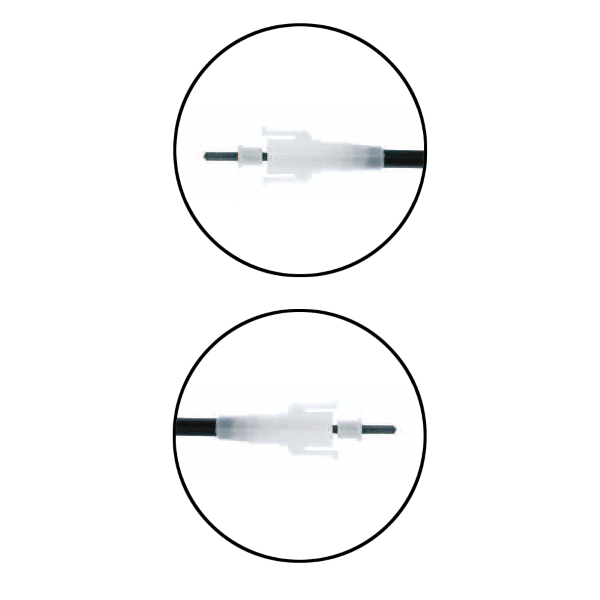 Tachowelle Schwarz Komplett RMS FüR Vespa Piaggio PK Lusso 80 50 XL S 125-image