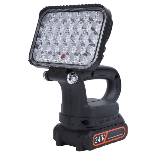 AU (73)(EU Plug 110‑240V)Handheld LED Work Light Cordless 1500mAh Lithium Bat - Zdjęcie 5 z 12