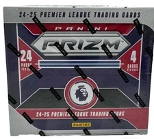 2024-25 Panini Premier League Prizm Soccer Retail Box Factory Sealed 24 Packs