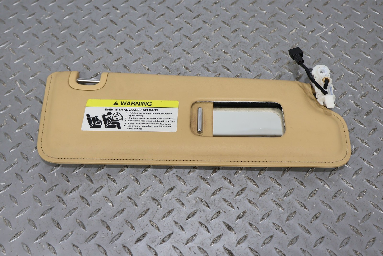 Bentley Continental GT 2003-2010 Left, right Sun visors Pair Cream