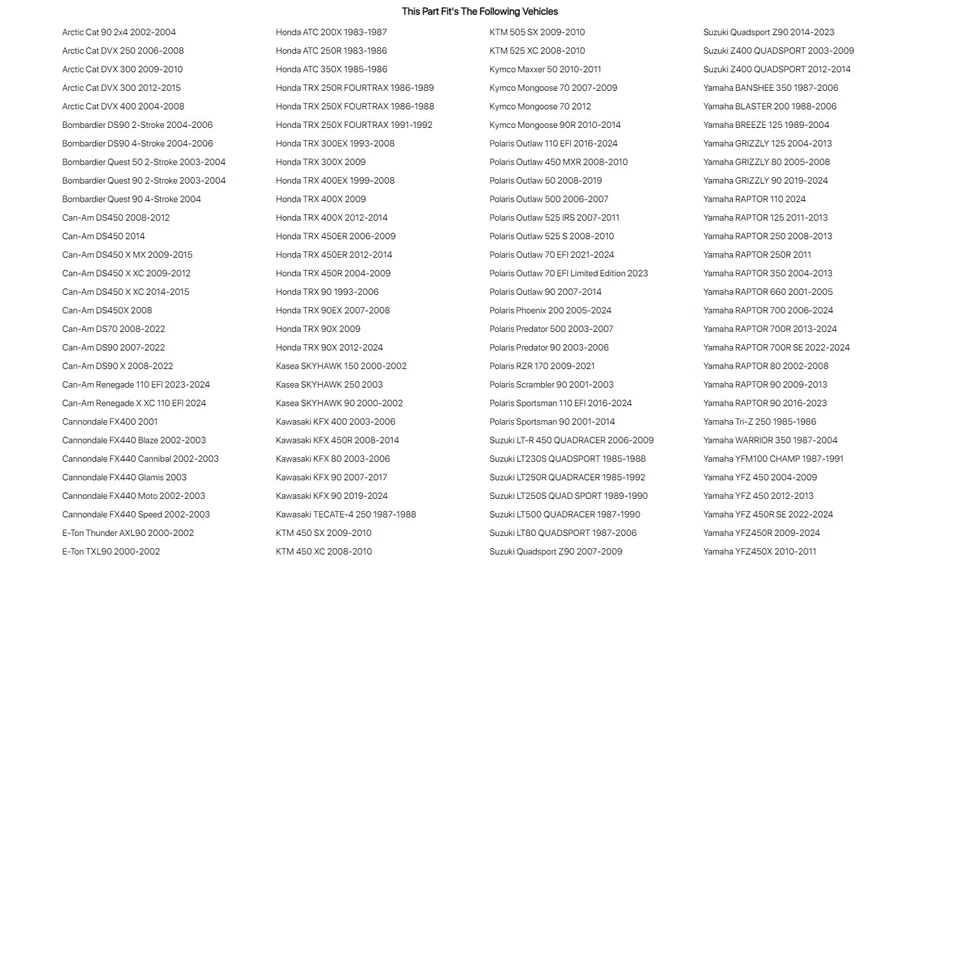 Neumático trasero ITP Sand Star 18x9,5-8 L/H (6 paletas) para E-TON TXL90 2000-2002 Foto 2 de 3