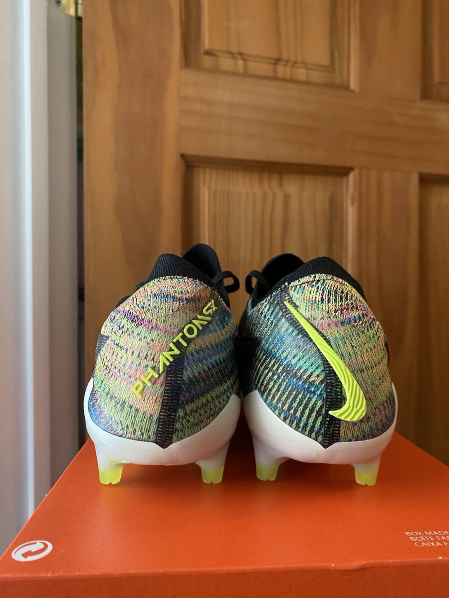 Nike Phantom GX Elite Fusion FG Rainbow Knit Soccer Cleats  display picture 1
