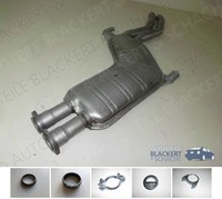 Auspuff Mitteltopf für BMW 7Er (E32) 730I V8 1992-1994