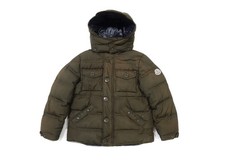 Moncler ROUSSEAU KIDS Logo Down Jacket