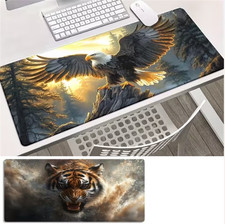 XXL Tiger Adler Mauspad 90 x 40mm rutschfest ...