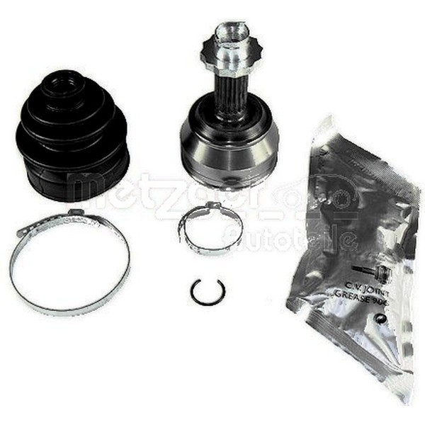 Gelenksatz Antriebswelle Radseitig 101 Mm Ø 43 Mm Metzger FüR U.A. Audi A2-image