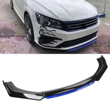 For Volkswagen VW Jetta GTI MK6.5 Front Bumper Lip Splitter Spoiler Glossy+Blue
