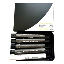Charcoal Drawing Set Charcoal Sticks Charcoal Strips Charcoal Pencils for School