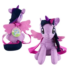 Plush Backpack - My Little Pony - Twilight Sparkle 16" Soft Doll Toy Bag NEW