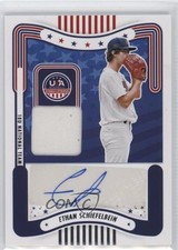 2024 Panini Stars and Stripes Materials Signatures Ethan Schiefelbein Auto 7bt