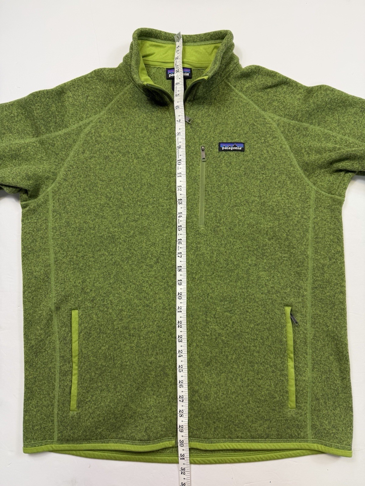Patagonia Jacket Better Sweater Full Zip Fleece Pullover Green Mens Large thumbnail 6
