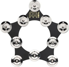 Super Flex Hihat Tambourine Effect with 10 Pairs of Stainless Steel Jingles  ...