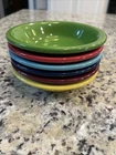 (6) Fiesta Fiestaware Fruit Dessert Berry Bowls 5 3/8”