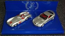 Mercedes Benz W196 Stromlinie, W 196 S + Mercedes Benz SLR McLaren