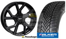 Winterräder Kia EV3 SV1 17" Zoll Alu Falken HS-02 Winterreifen Kompletträder✅RDK