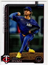 2025 Topps Series One Baseball Joe Ryan No. 4...