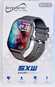 NEW (unopened) Supersonic SXW Smart Watch SC-181SW Apple and Android compatible