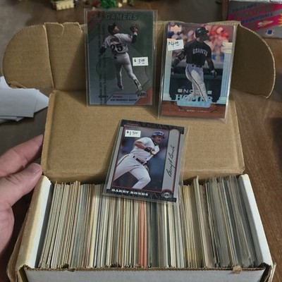 Upper Deck 325-Card Lot Barry Bonds MLB 1988 To 2000's Pirates/Giants.