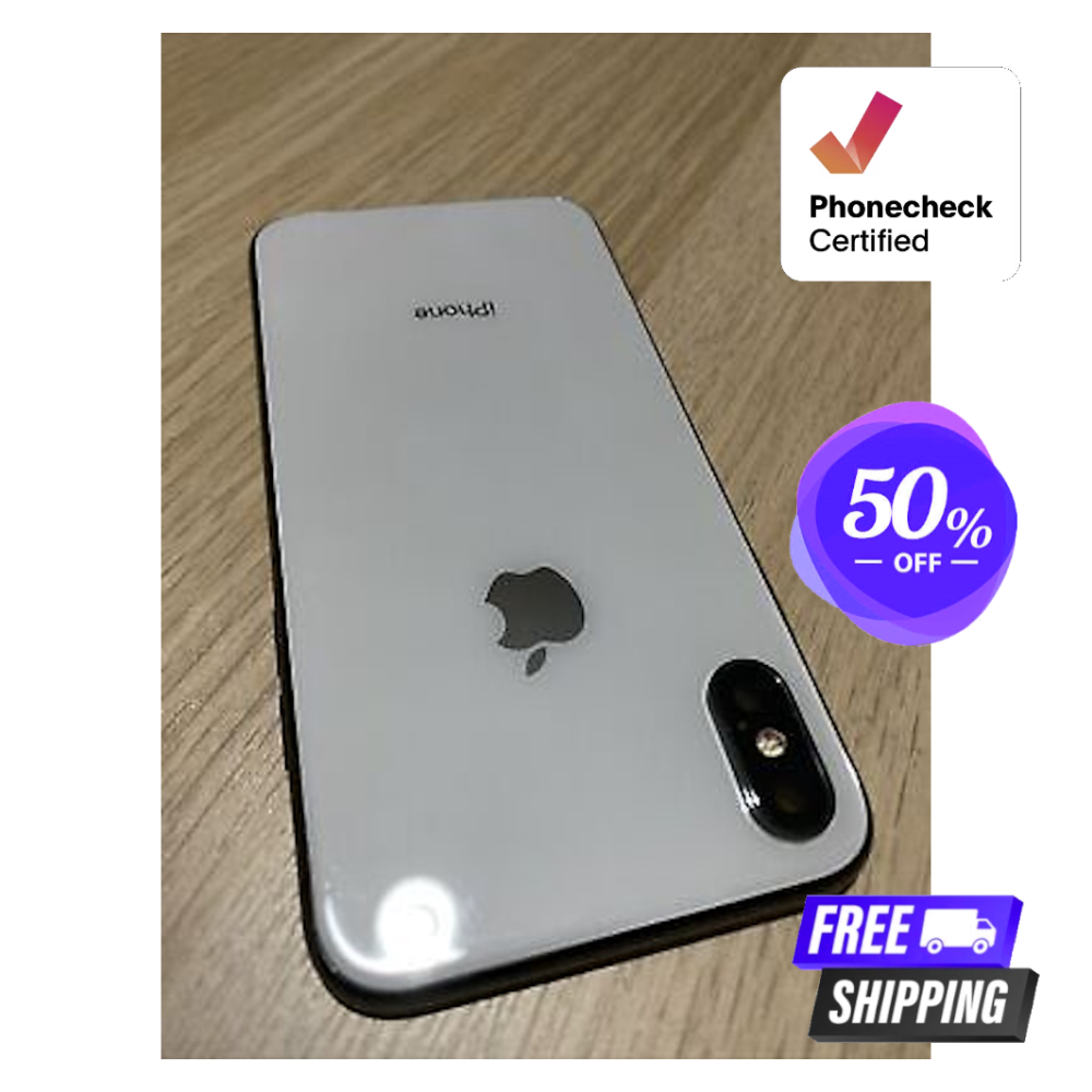 Apple iPhone X 256GB 64GB GSM Unlocked Verizon At&t Good Battery