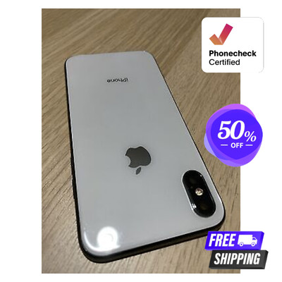 Apple iPhone X 256GB 64GB GSM Unlocked Verizon At&t Good Battery 