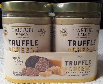 2-PACK Tartufi Jimmy Truffle & Cheese, 17.6 Oz each jar