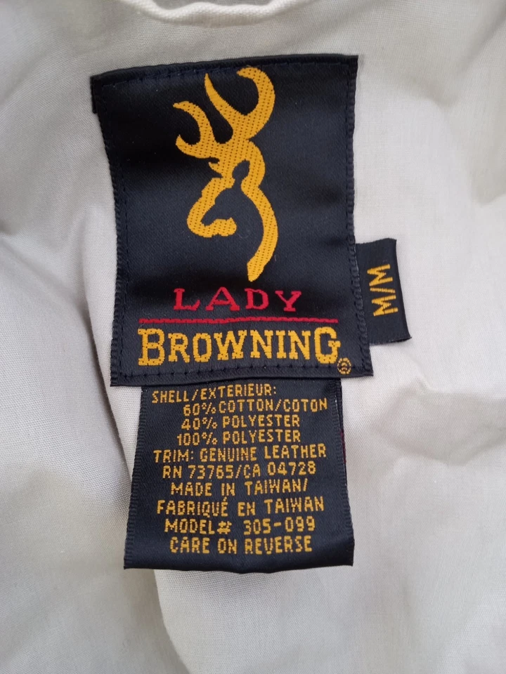 Browning Mesh Shooting Vest Leather Pad Skeet Trap Clay Womens Medium Hunting - Image 2 of 4