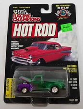 Racing Champions 1997 HOT ROD #41 - '1950 Chevy P/U - Green LIMITED EDITION