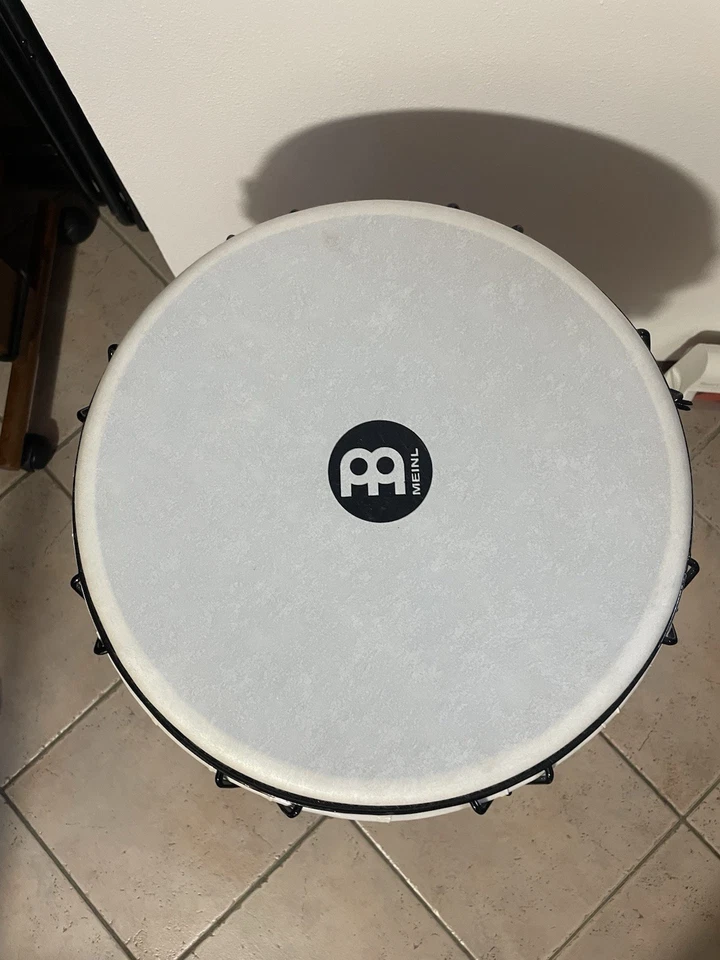 Djembe Meinl 14" + Custodia Pro — Mai usato - Immagine 4 di 4